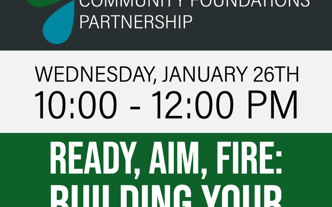 READY, AIM, FIRE: Building Your Development Plan